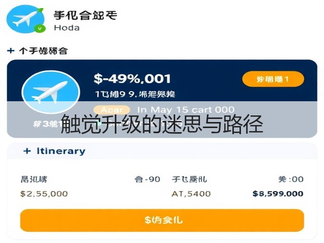 触觉升级的迷思与路径(图2) 触觉升级的迷思与路径(图2)