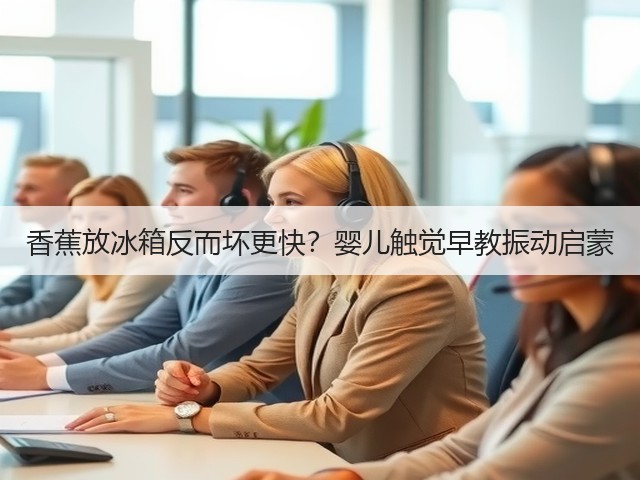 香蕉放冰箱反而坏更快?婴儿触觉早教振动启蒙(图6) 香蕉放冰箱反而坏更快?婴儿触觉早教振动启蒙(图6)