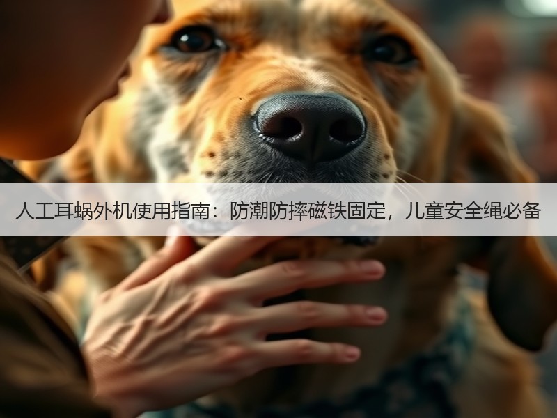 人工耳蜗外机使用指南：防潮防摔磁铁固定，儿童安全绳必备