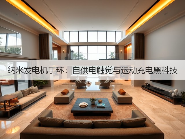 纳米发电机手环:自供电触觉与运动充电黑科技(图2) 纳米发电机手环:自供电触觉与运动充电黑科技(图2)