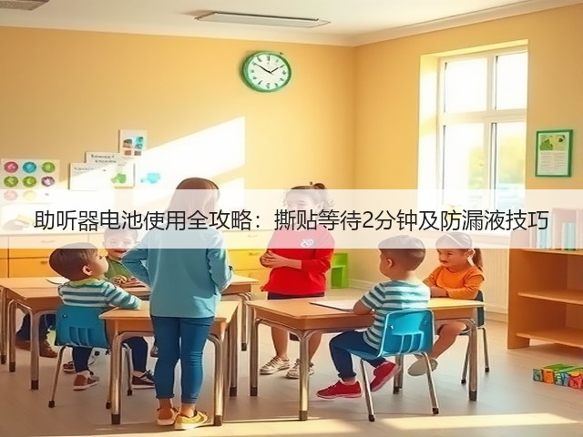 助听器电池使用全攻略:撕贴等待2分钟及防漏液技巧(图1) 助听器电池使用全攻略:撕贴等待2分钟及防漏液技巧(图1)