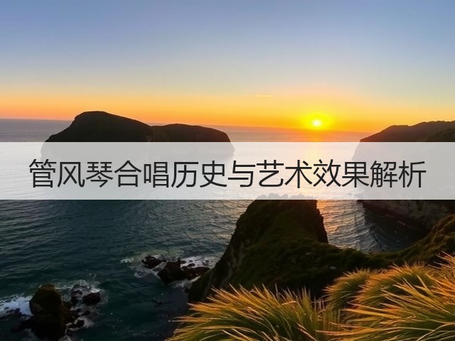 管风琴合唱历史与艺术效果解析(图3) 管风琴合唱历史与艺术效果解析(图3)