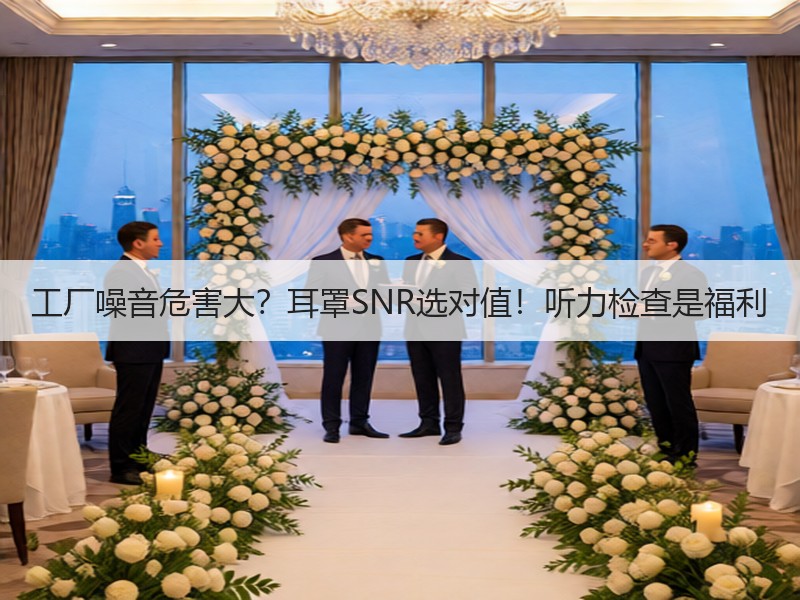 工厂噪音危害大？耳罩SNR选对值！听力检查是福利