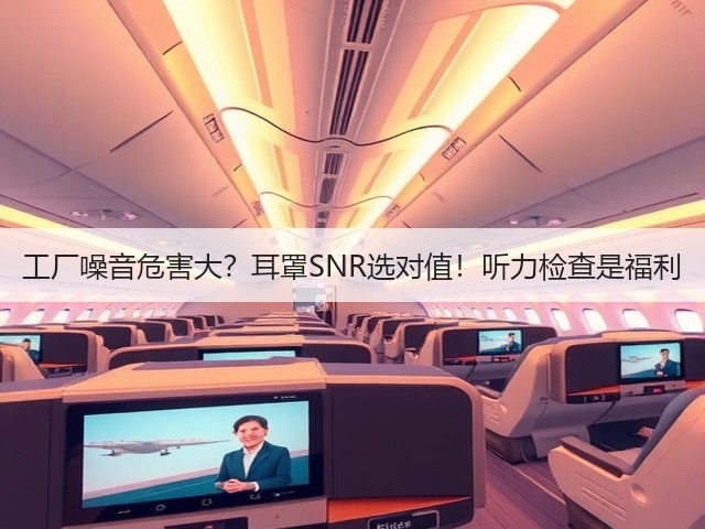 工厂噪音危害大？耳罩SNR选对值！听力检查是福利(图1)