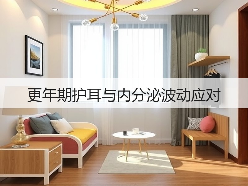 更年期护耳与内分泌波动应对