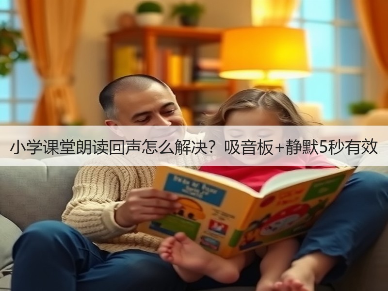 小学课堂朗读回声怎么解决？吸音板+静默5秒有效
