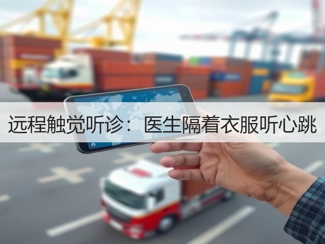 远程触觉听诊:医生隔着衣服听心跳(图5) 远程触觉听诊:医生隔着衣服听心跳(图5)