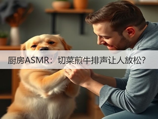 厨房ASMR：切菜煎牛排声让人放松？(图1)
