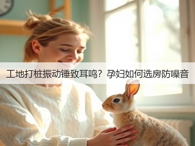 工地打桩振动锤致耳鸣?孕妇如何选房防噪音(图1) 工地打桩振动锤致耳鸣?孕妇如何选房防噪音(图1)