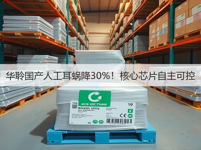 华聆国产人工耳蜗降30%!核心芯片自主可控(图3) 华聆国产人工耳蜗降30%!核心芯片自主可控(图3)