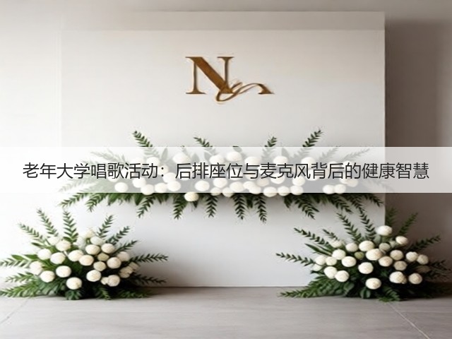 老年大学唱歌活动：后排座位与麦克风背后的健康智慧(图6)
