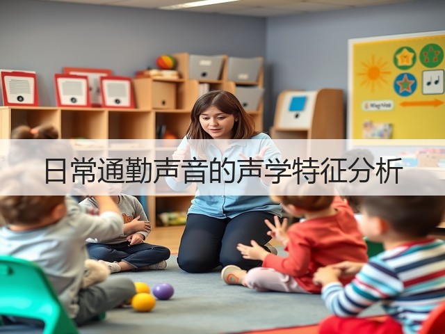 日常通勤声音的声学特征分析(图2)