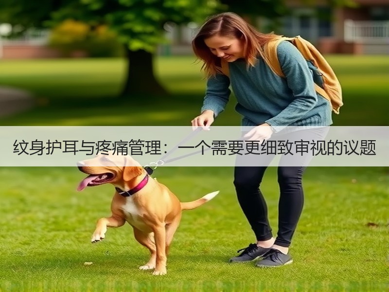 纹身护耳与疼痛管理：一个需要更细致审视的议题