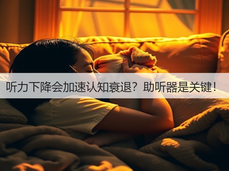 听力下降会加速认知衰退？助听器是关键！