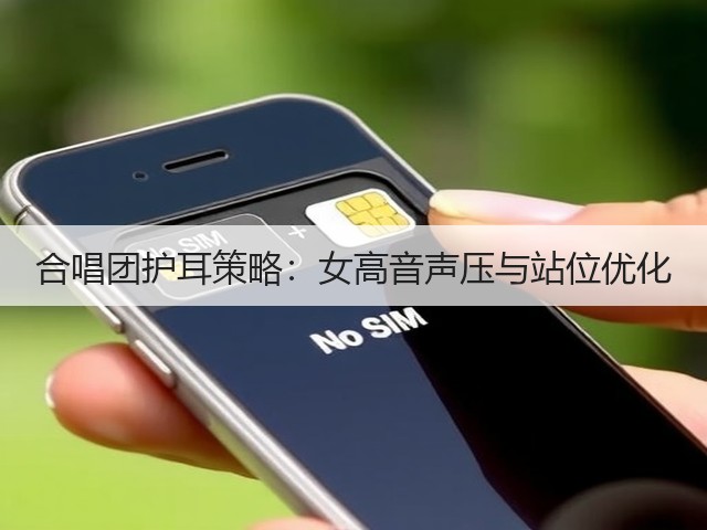 合唱团护耳策略:女高音声压与站位优化(图3) 合唱团护耳策略:女高音声压与站位优化(图3)