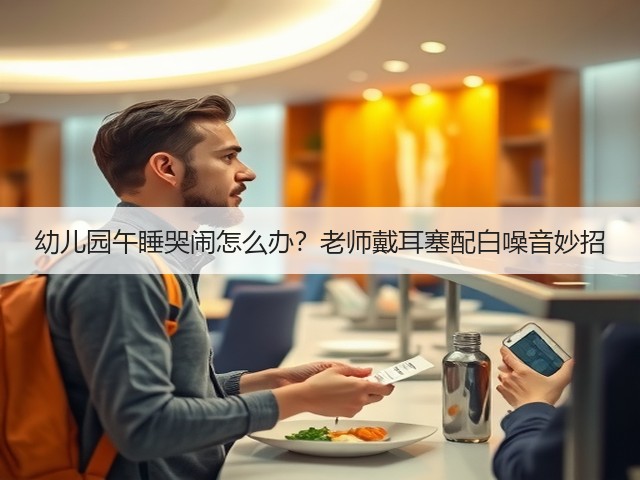 幼儿园午睡哭闹怎么办？老师戴耳塞配白噪音妙招(图5)