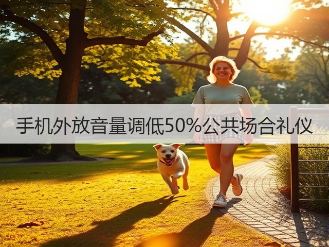 手机外放音量调低50%公共场合礼仪(图1) 手机外放音量调低50%公共场合礼仪(图1)