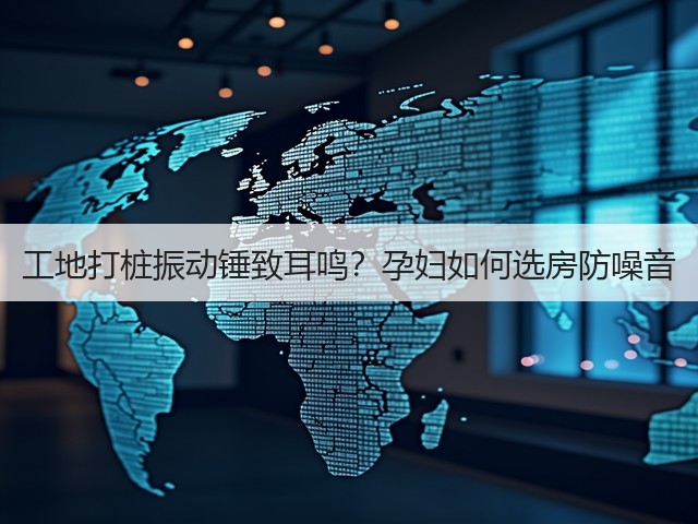工地打桩振动锤致耳鸣?孕妇如何选房防噪音(图3) 工地打桩振动锤致耳鸣?孕妇如何选房防噪音(图3)