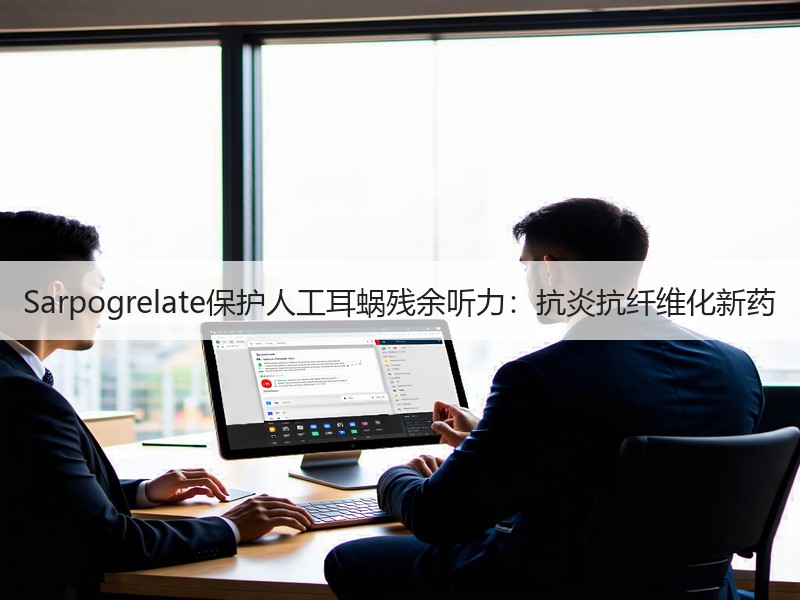 Sarpogrelate保护人工耳蜗残余听力：抗炎抗纤维化新药