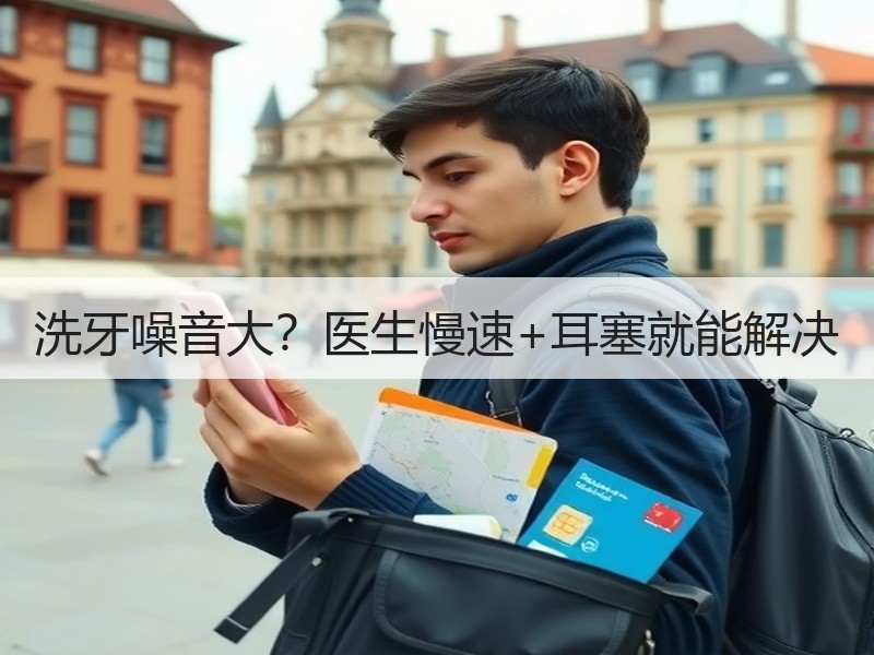 洗牙噪音大？医生慢速+耳塞就能解决