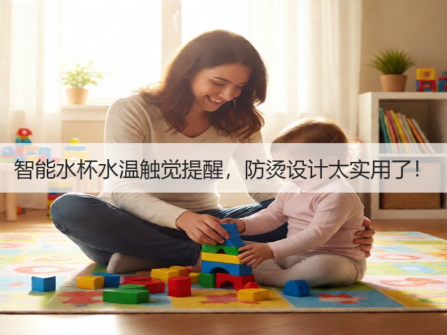 智能水杯水温触觉提醒，防烫设计太实用了！(图2)