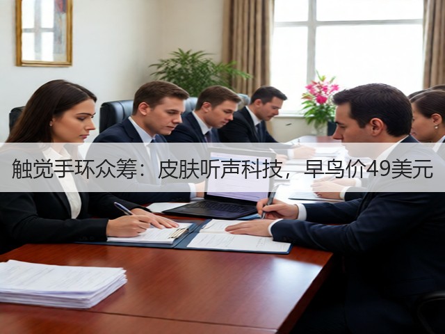 触觉手环众筹:皮肤听声科技,早鸟价49美元(图1) 触觉手环众筹:皮肤听声科技,早鸟价49美元(图1)