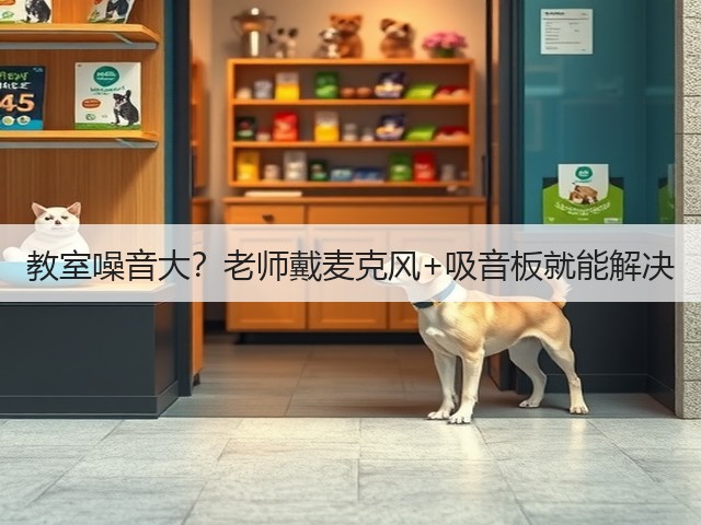 教室噪音大？老师戴麦克风+吸音板就能解决(图1)