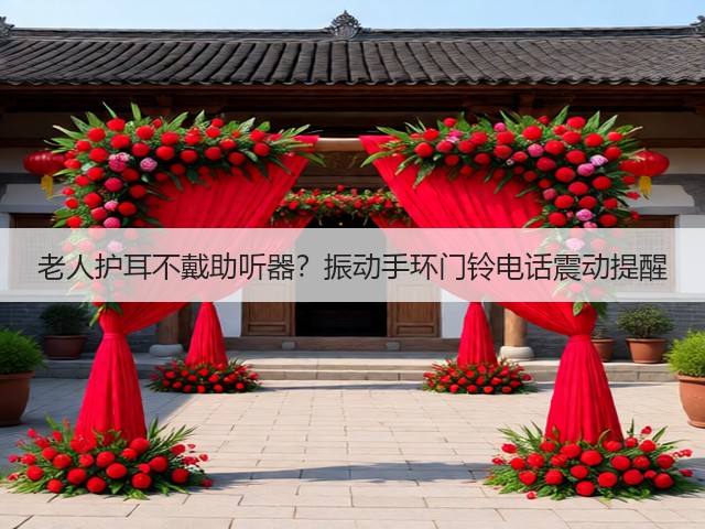 老人护耳不戴助听器？振动手环门铃电话震动提醒(图2)