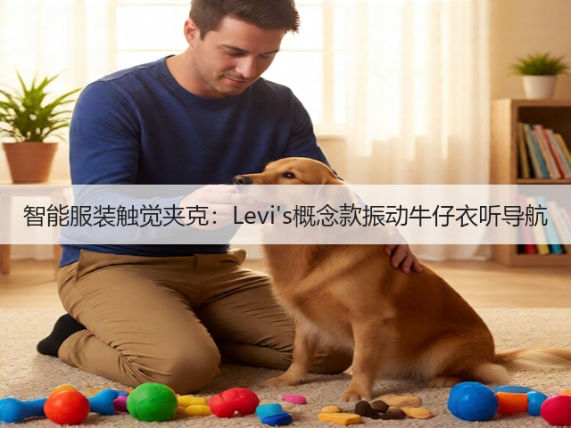 智能服装触觉夹克：Levis概念款振动牛仔衣听导航(图1)