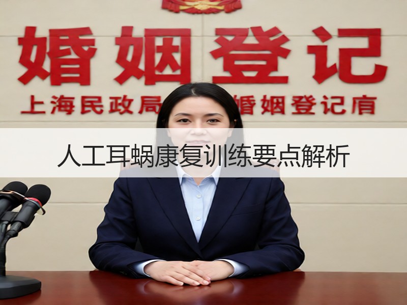 人工耳蜗康复训练要点解析