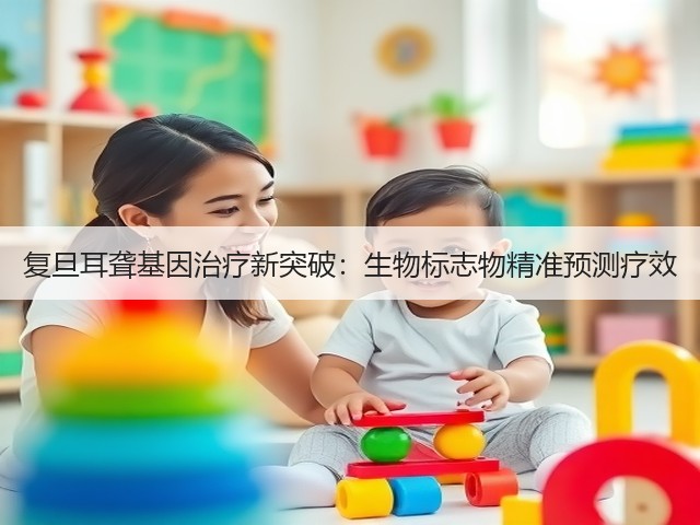复旦耳聋基因治疗新突破：生物标志物精准预测疗效(图2)