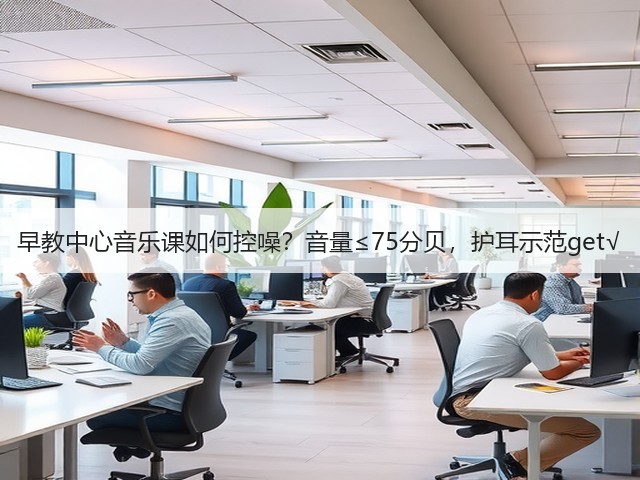 早教中心音乐课如何控噪?音量≤75分贝,护耳示范get√(图2) 早教中心音乐课如何控噪?音量≤75分贝,护耳示范get√(图2)