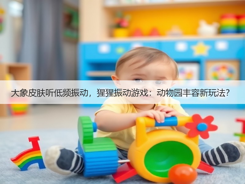 大象皮肤听低频振动，猩猩振动游戏：动物园丰容新玩法？