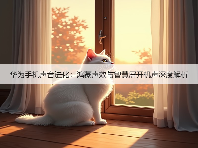 华为手机声音进化：鸿蒙声效与智慧屏开机声深度解析