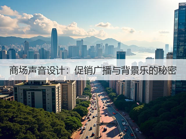 商场声音设计:促销广播与背景乐的秘密(图3) 商场声音设计:促销广播与背景乐的秘密(图3)
