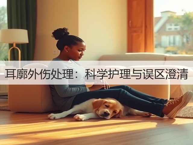 耳廓外伤处理：科学护理与误区澄清(图1)