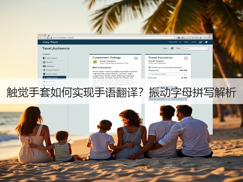 触觉手套如何实现手语翻译？振动字母拼写解析
