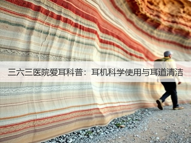 三六三医院爱耳科普:耳机科学使用与耳道清洁(图1) 三六三医院爱耳科普:耳机科学使用与耳道清洁(图1)