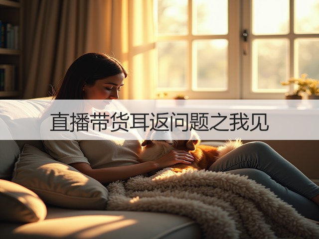 直播带货耳返问题之我见(图1) 直播带货耳返问题之我见(图1)