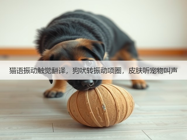 猫语振动触觉翻译,狗吠转振动项圈,皮肤听宠物叫声(图5) 猫语振动触觉翻译,狗吠转振动项圈,皮肤听宠物叫声(图5)