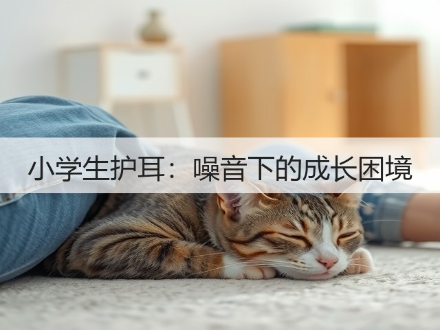 小学生护耳:噪音下的成长困境(图1) 小学生护耳:噪音下的成长困境(图1)