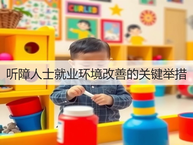 听障人士就业环境改善的关键举措(图1) 听障人士就业环境改善的关键举措(图1)