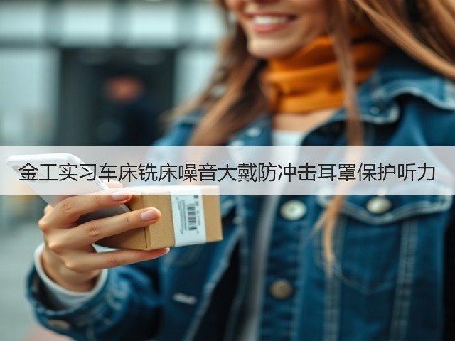 金工实习车床铣床噪音大戴防冲击耳罩保护听力(图6) 金工实习车床铣床噪音大戴防冲击耳罩保护听力(图6)
