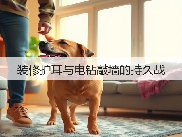 装修护耳与电钻敲墙的持久战(图1) 装修护耳与电钻敲墙的持久战(图1)