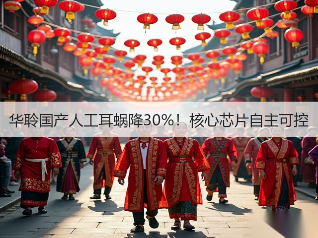 华聆国产人工耳蜗降30%!核心芯片自主可控(图2) 华聆国产人工耳蜗降30%!核心芯片自主可控(图2)
