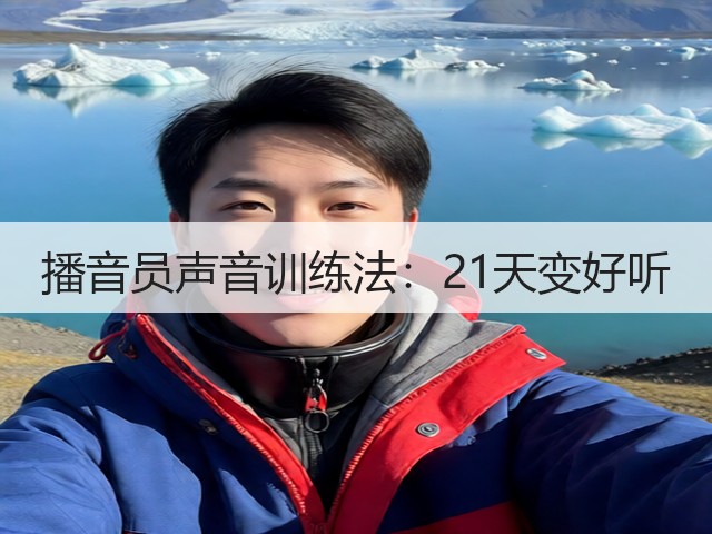 播音员声音训练法：21天变好听(图3)