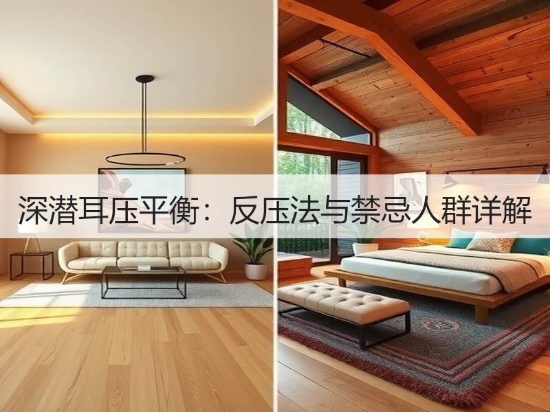 深潜耳压平衡：反压法与禁忌人群详解