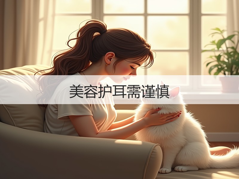 美容护耳需谨慎