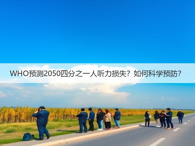 WHO预测2050四分之一人听力损失?如何科学预防?(图3) WHO预测2050四分之一人听力损失?如何科学预防?(图3)