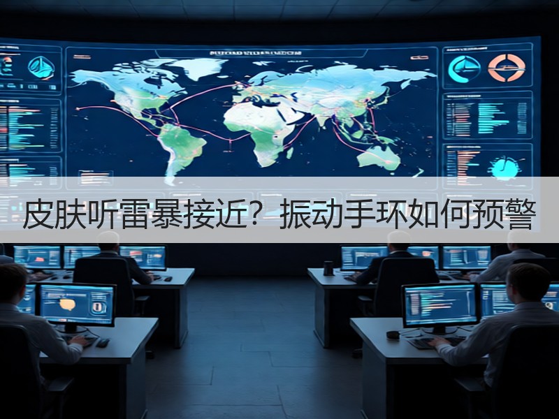 皮肤听雷暴接近？振动手环如何预警